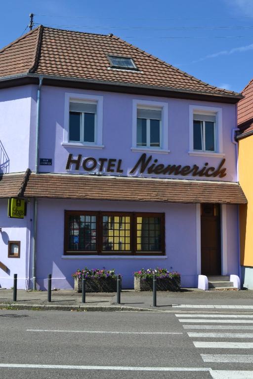 Hotel Restaurant Niemerich Pulversheim Dış mekan fotoğraf